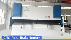 CNC Press Brake 400Ton 6Meter para 12mm Placa mais espessa, 400ton Press Brake Machine