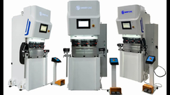 Pequeno travão de prensagem, travão de prensagem totalmente elétrico, máquina de travão de prensagem mini 12Ton 600mm