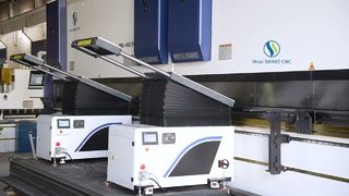 Máquina dobradeira tandem 450 toneladas 6000 mm para venda