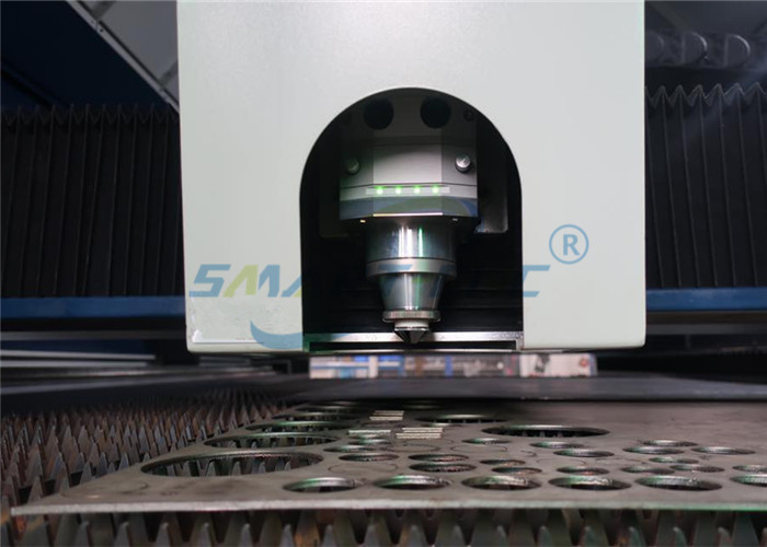 500-3000W CNC Fiber Laser Cutting Machine , Fiber Metal Laser Cutting Machine